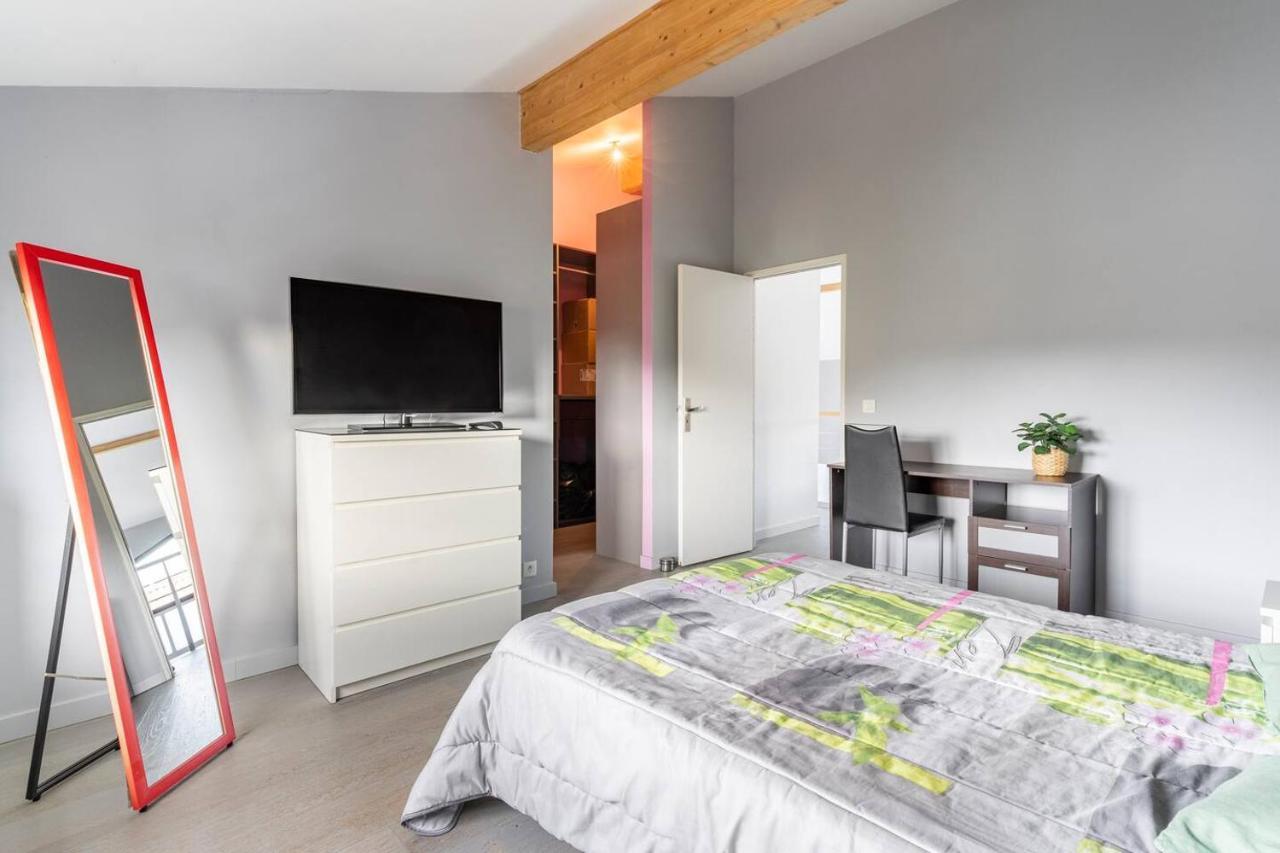 Grande Chambre Privee Avec Salle De Bain Et Wc Labarthe-sur-Leze Luaran gambar